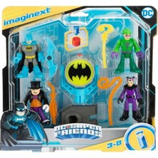 Sinerjim HFD47 Imaginext, Bat-Tech Bat-Signal Figür Seti, DC Super Friends