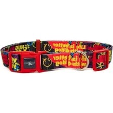 Esranın Dünyası Yıkanabilir Ayarlanabilir Köpek Boyun Tasması - Geri Dönüştürülmüş Malzeme