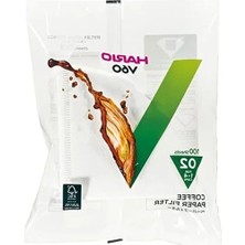 Esranın Dünyası Hario V60 02 Filtresi, 100 Adet Paket, Kahve Severler Için