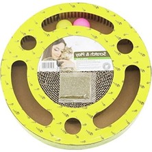 Esranın Dünyası Kaliteli Karton Kedi Oyun Topu 33,5x5,5 cm