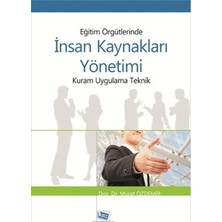 Anı Yayıncılık Eğitim Örgütlerinde İnsan Kaynakları Yönetimi
