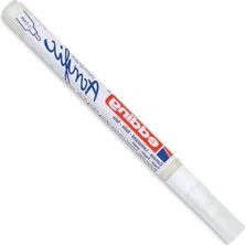 Esranın Dünyası Beyaz Akrilik Markör, Su Geçirmez ve Ince Uçlu 1-2 mm