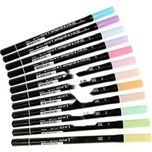 Esranın Dünyası Pastel Tonlarında 12'li Iki Uçlu Marker Seti