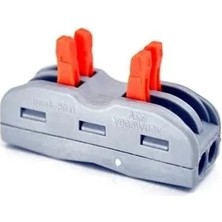 Esranın Dünyası Kablo Klemensi, 2 Giriş 2 Çıkış, 5 Adet Set