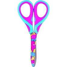 Esranın Dünyası Fosforlu Kedili Makas, Tekli Model, Renkli Tasarım