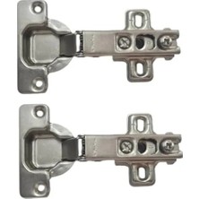 Esranın Dünyası Düz Tas Menteşe Seti - 2 Adet Menteşe ile Kolay Montaj