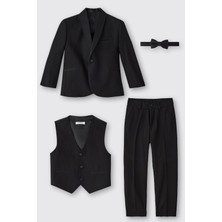 Panço Erkek Çocuk Siyah Takım Elbise