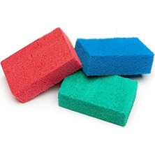 Esranın Dünyası Karışık Renkli 3'lü Paket Ayakkabı Boya ve Cila Süngeri