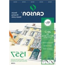 Esranın Dünyası 1557 Resim ve Çizim Blok 180GR A4 20YP Üstten Spiralli Resim Defteri