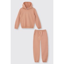 Panço Kız Bebek Sütlü Kahve 2'li Takım