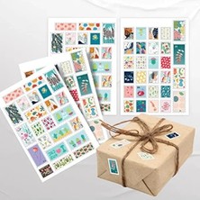 Esranın Dünyası 55 Adet Renkli Baharatlık Etiketleri, Farklı Boyutlarda ve Suya Dayanıklı