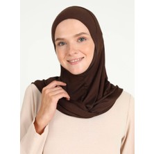 Ecardin Bone Çeneli Rahat Viskon Scarfs Hjab
