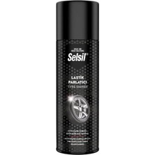 Selsil Lastik Parlatıcı Sprey 500 ml