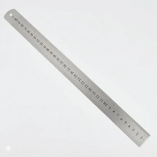 Esranın Dünyası Metal Cetvel, 50CM Uzunluk