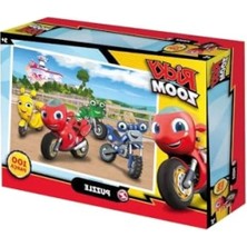Esranın Dünyası Ricky Zoom Temalı 100 Parça Çocuk Puzzle
