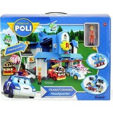 Silverlit Robocar Poli Ana Merkez Transformers Oyun Seti Hediyelik Tipi Eğlenceli Karakter Temalı Figür