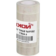 Esranın Dünyası 19 mm x 33 M Şeffaf Bant - 6'lı Paket