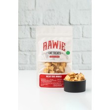 Rawie Freeze Dry Mezgit Kedi Ödül Maması 40G Sağlıklı Balık Aromalı Tüm Yaş Grupları İçin