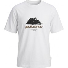 Jack & Jones Jack&jones Breeze Box Erkek Beyaz Tişört