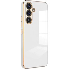 Asnazz Newface Samsung Galaxy A17 5g Volet Silikon - Beyaz