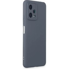 Asnazz Newface Xiaomi Redmi Note 12 5g Kılıf Nano Içi Kadife Silikon - Gri