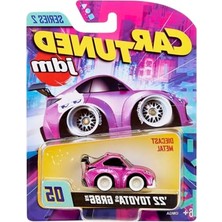 Esranın Dünyası 2022 Toyota GR86 Model Diecast Metal Oyuncak Araba, Mor Renk