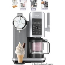 Ninja Swirl 13-In-1 Soft Serve Dondurma Makinesi Profesyonel Ev Tipi Tatlı Hazırlayıcı Karaca Güvencesiyle Yanında Hediye Ahşap Kesme Tahtası