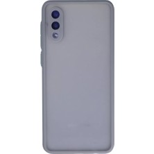 Asnazz Newface Samsung Galaxy A02 Kılıf Montreal Silikon Kapak - Gri
