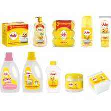 Dalin 10 Parça Bebek Bakım Seti Dermatolojik Test Edilmiş Güvenli Ürünler