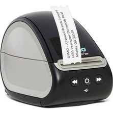 DYMO LabelWriter 550 PC Bağlantılı Etiket Yazıcı Gri - Siyah Renkli Etiket Makinesi Uyumlu Kullanım (2112722)
