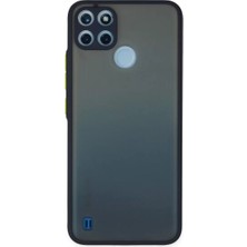 Asnazz Newface Realme C21Y Kılıf Montreal Silikon Kapak - Lacivert