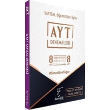 Karekök Yayıncılık AYT Sayısal Özel 8 li Paket Deneme Karekök Yayınları