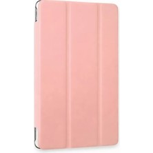 Asnazz Newface Samsung Galaxy Tab A9 Kılıf Tablet Smart Kılıf - Rose Gold