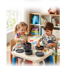 Hascevher Mini Chef Granit Oyuncak Tencere Seti (Granit Kaplamalı)