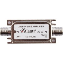 Atlanta AL-02 AL02 Sinyal Hat Yükseltici Güçlendirici Line Amplifier (20 dB)