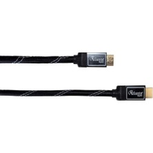 Atlanta HDMI-02 Gold Altın Uçlu Özel Sargılı HDMI Kablo (1,5 Metre)