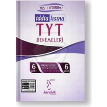 Karekök Yayıncılık TYT Tüm Dersler İddialısına 6 Deneme Karekök Yayınları