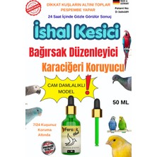 Feroxit Black -  i-s-h-a-l Kesici - Karaciğer Koruyucu - Mide ve Bağırsak Koruyucu 50 ml Tüm kuş türlerinde kullanılır Kuşların Altını Pembe yapar toparlar