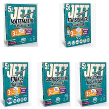 Ünlüler Karması 5. Sınıf Tüm Dersler Jett Fasikülleri Seti 5 Kita