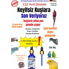 Feroxit Garlıc - Iştah Arttırıcı Sarımsak Mucizesi Doğal  Antibiyotik Kuş Altlarını Düzenler  İçini Temizler 50 ml tüm kuş türlerinde çalışır