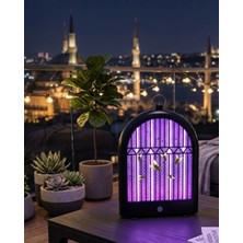 Derin Stok Sessiz Sivrisinek Lambası Şarjlı Güvenli Kullanım