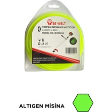 Be-Welt Tırpan Altıgen Misina- 3.3mm 46 Metre - Yüksek Kalite