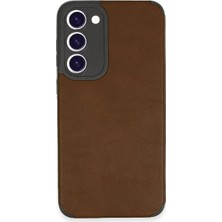 SHC4200 Galaxy S23 Kılıf Loop Deri - Kahverengi