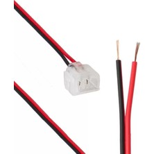 SiHako PM-16735 2 Pin 6X12MM Tek Yönlü Iğneli Neon Soketi Konnektör Kablo 12 Volt Fişi Aparatı