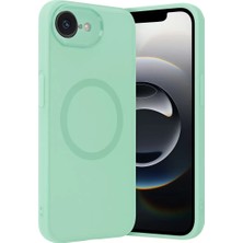 Asnazz Newface Apple iPhone 16E Kılıf Maya Karbon Kapak - Koyu Yeşil