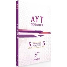 Bi Bigelio Ayt 5 Li Denemeleri Karekök Yayınları