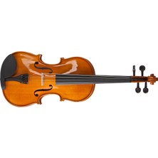 Valencia V16014 Keman 1/4 Sunburst Kutulu Akçaağaç ve Metal Malzemelerle Üretilmiş