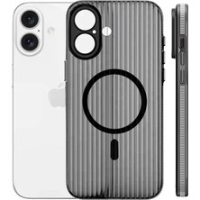 TeknoKapsül Iphone 16 Line Magsafe Kapak - Gri