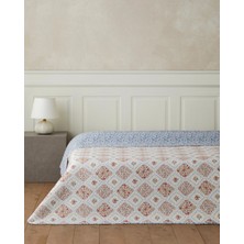 English Home Penny Bloom Çift Kişilik Çok Amaçlı Örtü 200X220 cm Mor