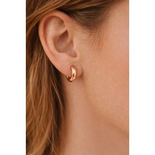 Sacce Scarves & Accessories Bombeli Halka Küpe Rose Gold
